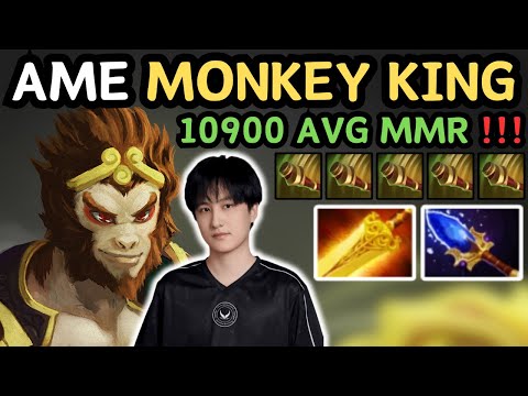 🔥 AME MONKEY KING Hard Carry 20 KILLS 🔥 1272 XPM Insane Play From AME - Dota 2