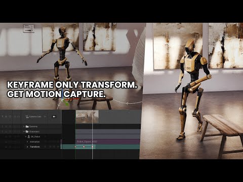 Free UE5/iClone ANIMATIONS Using ONLY Character Positions — Motorica.ai