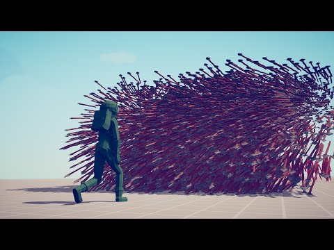 GREEN CREWMATE vs EVERY GOD - Totally Accurate Battle Simulator TABS