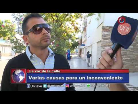 #LaVozDeLaCalle ¿Cuál es el mayor problema con el tránsito?