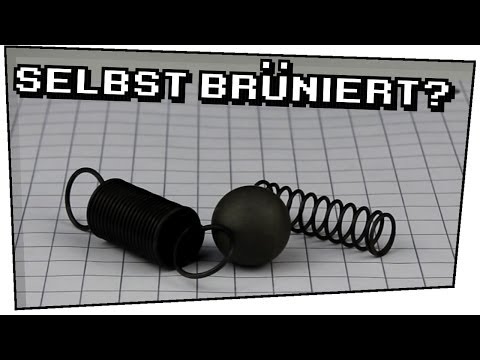 Stahl ganz einfach zuhause brünieren! (Stahl + Essig/Ethansäure) - Heimexperimente #16