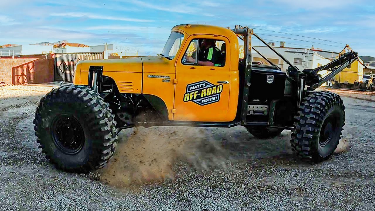 It's A Fast BEAST...The World's Largest Off Road Wrecker!