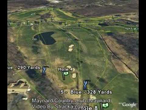 "Maynard Country Club (Maynard)" Flyover Tour