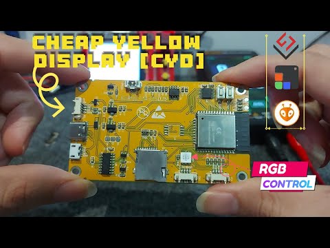 [CYD + LVGL] Configuration Cheap Yellow Display | Easy Guide