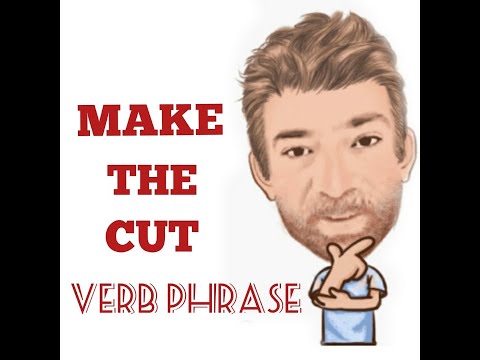 English Tutor, Nick P Verb Phrase (365) Make the Cut - Origin