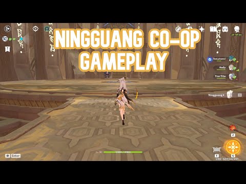 Ningguang Joins Co-op Genshin Impact