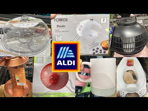 NEW IN ALDI THIS WEEK | COME SHOP WITH ME AT ALDI | SPECIAL BUYS / What’s new in ALDI APRIL