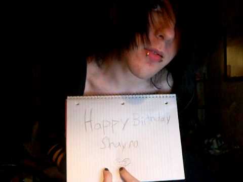 Happy birthday shayna
