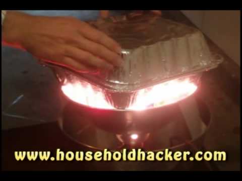Funny thanksgiving videos - How to cook a turkey using a lightbulb and DVD-R discs by Household Hacker.