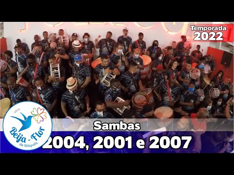 Beija-Flor 2004, 2001 e 2007 | Sambas ao vivo no Salgueiro Convida #SC22