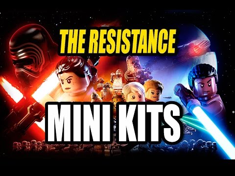 LEGO Star Wars The Force Awakens | Chapter 7 - The Resistance | Mini Kit Locations