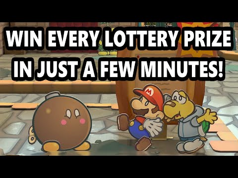 Lottery Exploit Paper Mario The Thousand Year Door Nintendo Switch