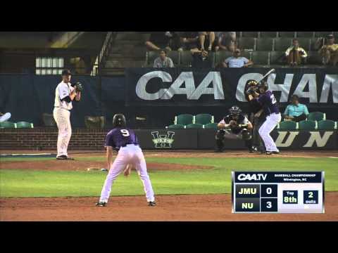 2014 Baseball #CAAChamps Game 3 -- #5 Northeastern 3, #6 James Madison 1