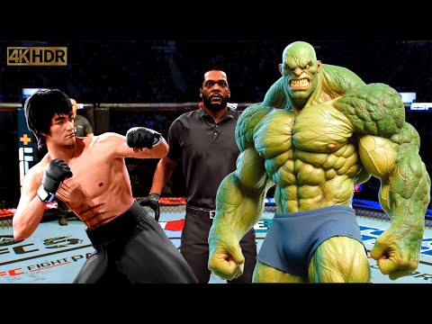 TRUE Bruce Lee vs. Abomination | EA Sports UFC 5