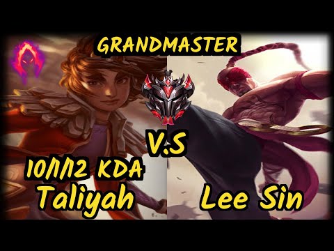 1907 FB Kirei (TALIYAH) vs LEE SIN - 10/1/12 KDA JUNGLE GAMEPLAY - EUW Ranked GRANDMASTER v9.6