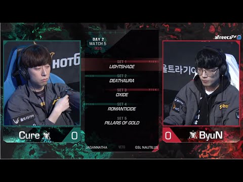 [2021 GSL S1] Code A Day2 Match2 Cure vs ByuN
