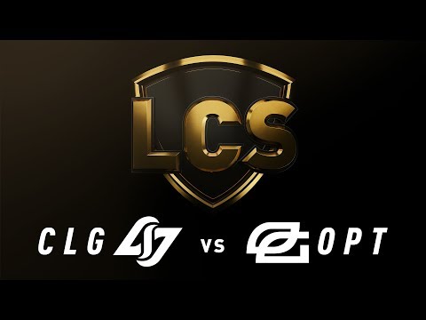 CLG vs. OPT - Week 8 Day 1 | LCS Spring Split | Counter Logic Gaming vs. OpTic Gaming (2019)