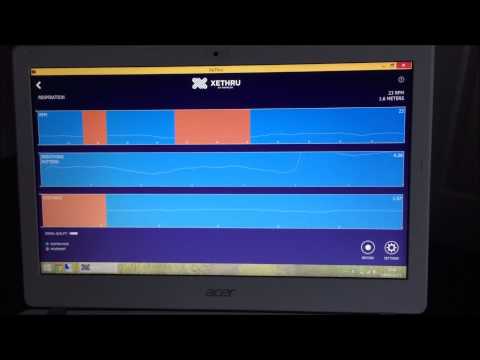XeThru Explorer - Respiration Evaluation