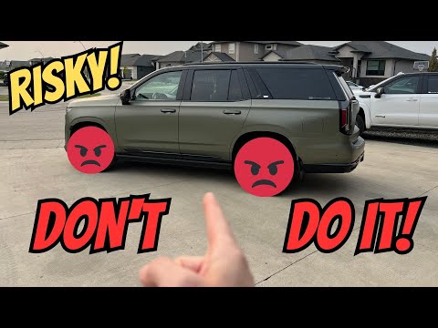 Secret Mod on My Wife’s Escalade! 👀 Wheel Spacers Installed – Will She Even Notice? 😂