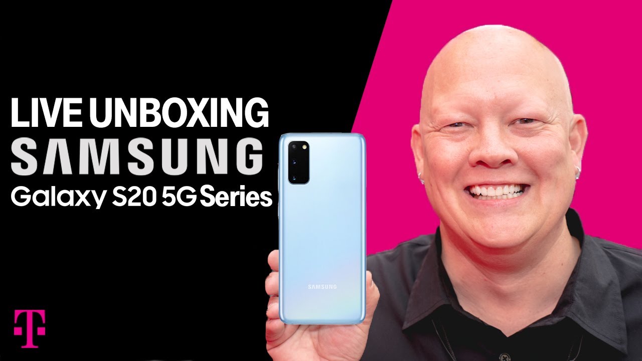 Samsung Galaxy S20 5G, S20+ 5G, S20 Ultra 5G Live Unboxing with Des | T-Mobile