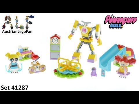 Vidéo LEGO Les Super Nanas (The Powerpuff Girls) 41287 : La bataille de Bulle dans la cour de récréation