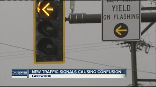 New traffic signals causing confusion