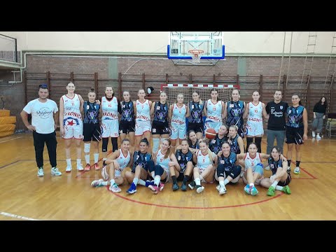 Pripremna utakmica ŽKK Titel - KKŽ Radnički Beograd 42:60 & Mali fudbal na dolmi / Titel, 18.09.24.