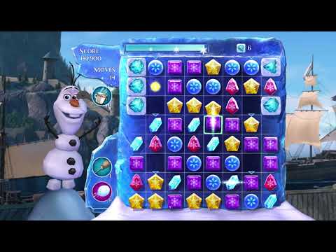 Frozen Free Fall Snowball Fight Gameplay walkthrough part 46 PS4 Pro HD Levels 271-276