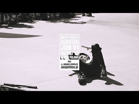 BEST FAIL... PAINFULL Scooter Jam Radom V1. Scooter fails