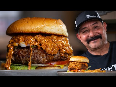 The CHORIQUESO BURGER is the BEST Mexican Hamburger for the Grill