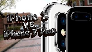 iPhone X и iPhone 7 Plus - Сравнение Камер