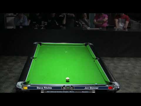 2021 National Men's Singles Round 2 - Steve Richie v Jon Skinner