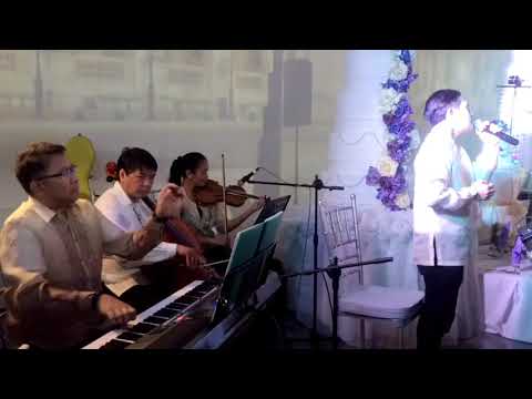 WEDDING MUSICIANS MANILA PHILIPPINES Kailangan Kita (Gary V.) STRING QUARTET BAND QUEZON CITY PASAY