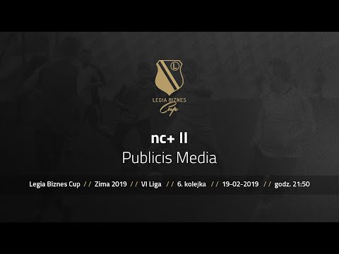 Skrót spotkania nc+ II - Publicis Media ( Legia Biznes Cup Zima 2019 )