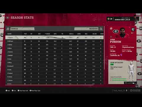 TTT26 college league season 4 Week 13 Georgia Tech vs Georgia