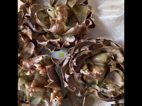 ALCACHOFAS AL HORNO