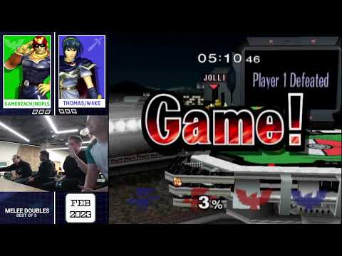 Muxedo & Jess (R) vs. Beezy & Narf (B) - Winners Final - Flatty Feb 2023