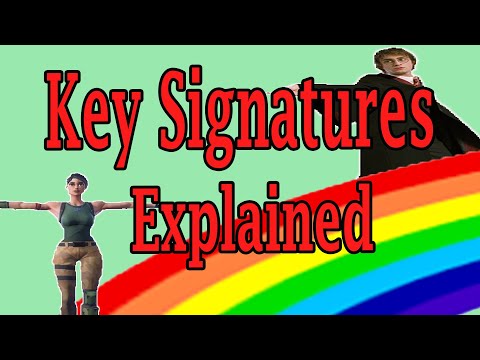 Key Signatures Explained using Video Games & Rainbows (Updated...Again!)