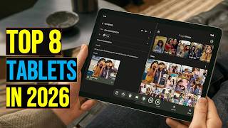 ✅Top 8 Best Tablets of 2026 (Budget, Student & Pro Models)