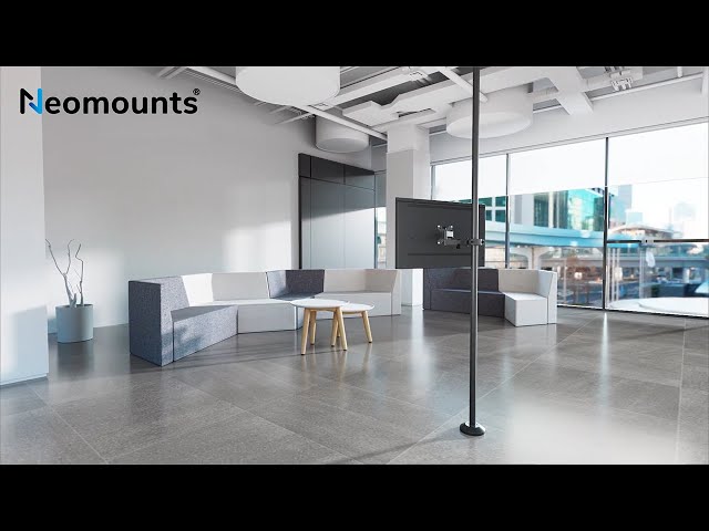 Video Teaser für Neomounts FL40-450BL11 TV pole mount - full motion