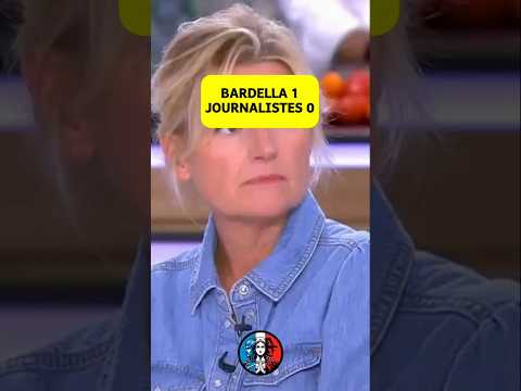 Bardella 1 Journaliste 0