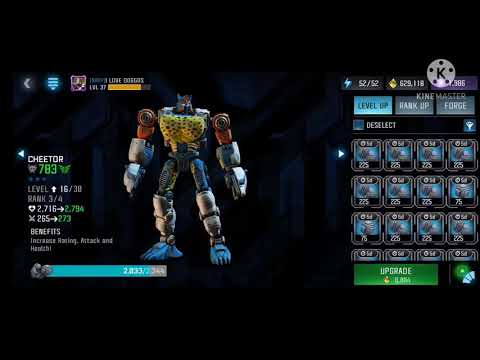 TFTF CHEETOR RANK UP + UPGRADING HIM