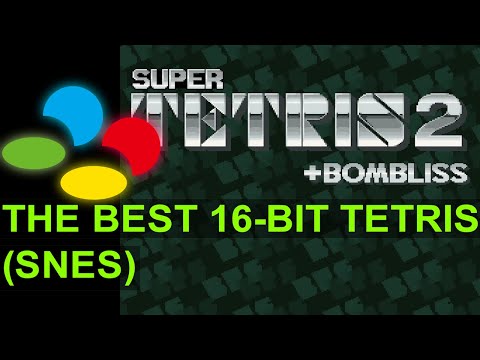 Super Tetris 2 + Bombliss (SNES) - Gameplay - RetroArch [PC]