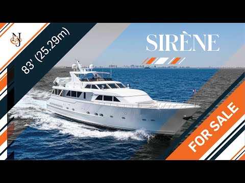 SIRENE 83 ft (25.3m) Burger Yacht for Sale