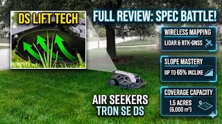 AIRSEEKERS Tron SE Robot Mower Review: The Tall Grass Test