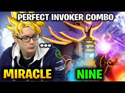 MIRACLE INVOKER vs NINE ZEUS - His Skill Combo is Perfect But...