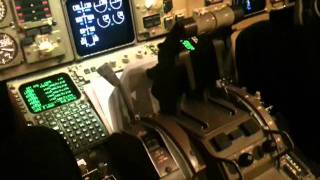preview picture of video 'North American Airlines Boeing 767-300 Cockpit'