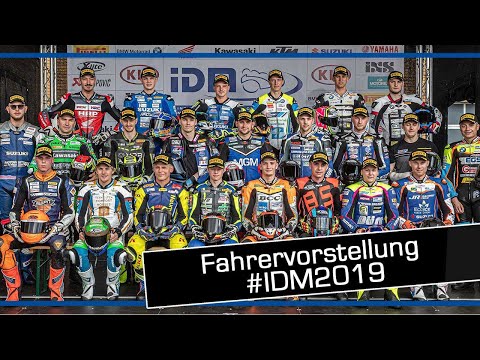 IDM 2019 - Fahrervorstellung der Superbike 1000