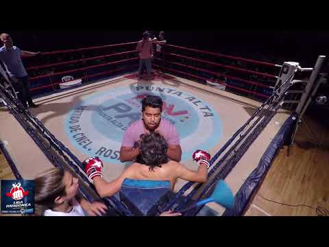 IGNACIO VILA  VS ALAN COARRADI - LIGA PATAGANICA KICK BOXING 2018