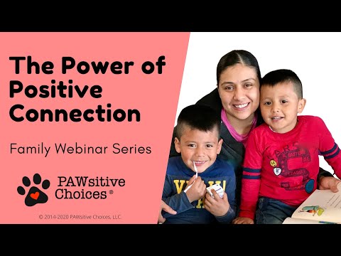 The Power of Positive Connection Family Webinar Series